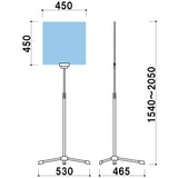 オフィス向けSGS-45　スピーチ飛沫防止スタンド