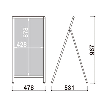 AKS-149 チョークブラックボード仕様