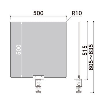 SGB-50CB クランプボードホルダー