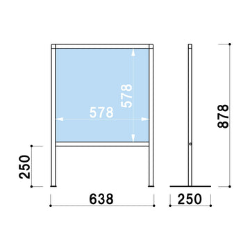 SGH-60B 飛沫防止パーテーション