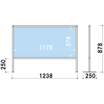 SGH-612S 飛沫防止パーテーション