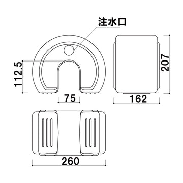 スタンドウエイト